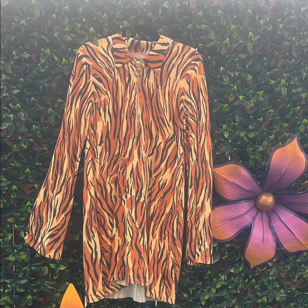 Show Me Your MuMu Tiger Print Dress